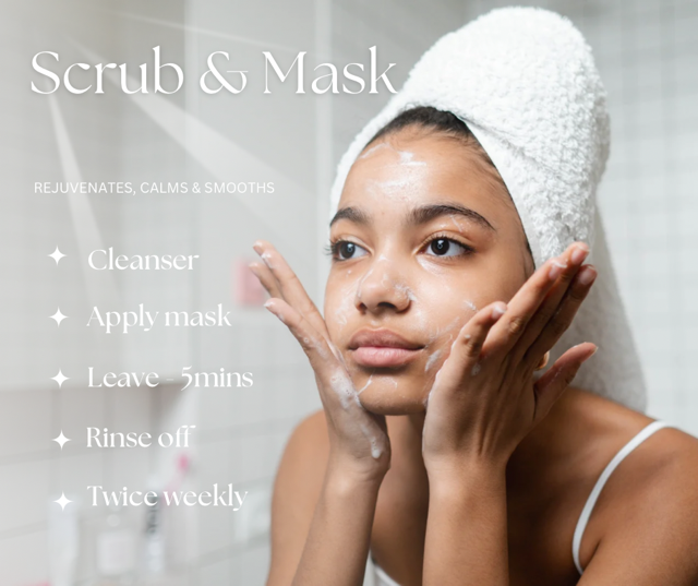 Scrub & Mask in 1 – 50g tub